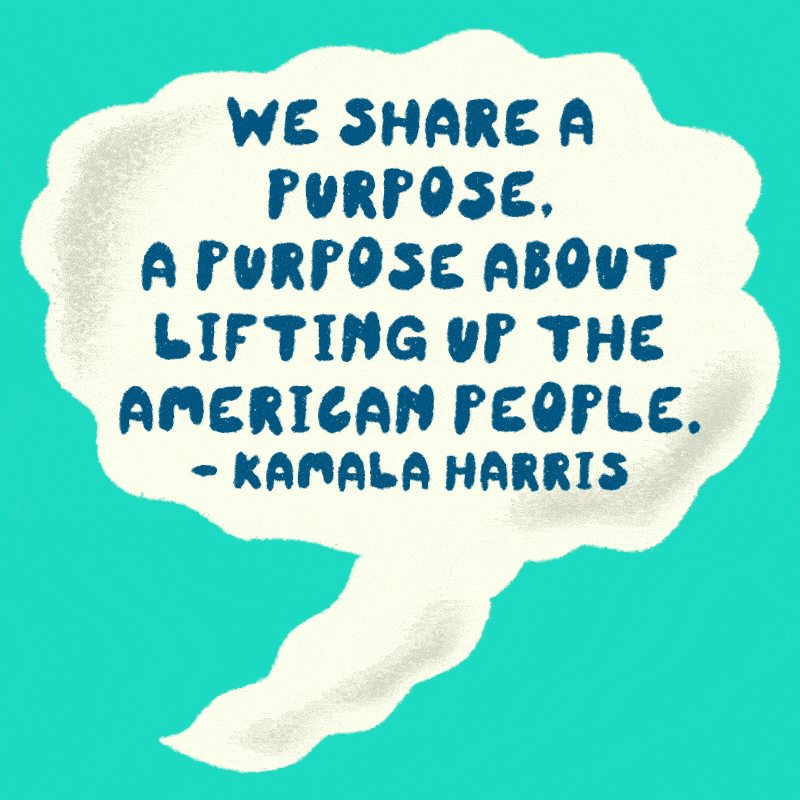 Kamala Harris GIF by Creative Courage