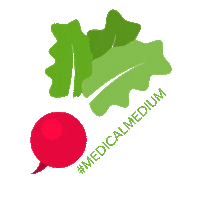 Cleanse Radish Sticker by Medical Medium