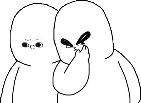 Gossip Whisper Sticker