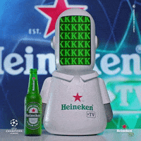 HeinekenBr cheers futebol cerveja ucl GIF