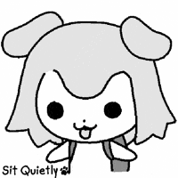 Dog Girl Panting GIF