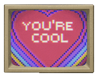 Youre Cool Sticker by Ben Tuber