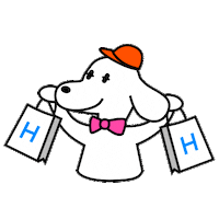 HAZZYS happy shopping unboxing 신나 Sticker