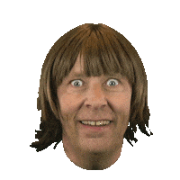 happy comedy Sticker
