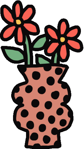 Flowers Plant Sticker by Ruppert Tellac