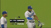 los angeles dodgers baseball GIF by MLB