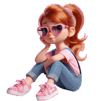 Menina Sticker