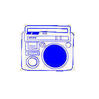 Radio Box Sticker by soulbox_danceschool