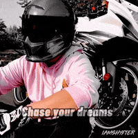 Iamshyfter goal bike motivation dream GIF