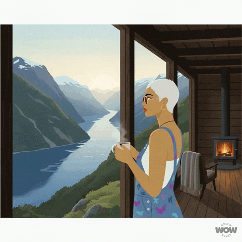 Drinking Coffee Wow GIF by World Of Women