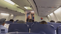 Sittin' at the Southwest Gates: Flight Attendant Channels Otis Redding for Pre-Takeoff Show
