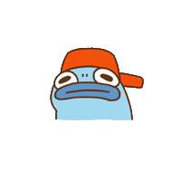 kimski910 fun fish wear mask yumo Sticker