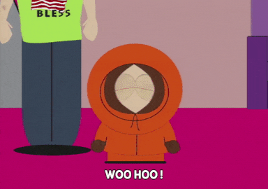 Happy Kenny Mccormick GIF by South Park