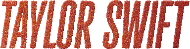 Dark Red Glitter Sticker by Taylor Swift
