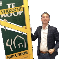 Makelaar Verkocht Sticker by Hup en Fidom Meppel