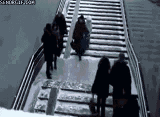fail falling down GIF by Cheezburger