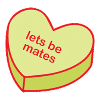 Valentines Day M8 Sticker by Glue Store