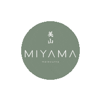 miyamamelbourne miyama miyamamelbourne miyamacafe Sticker