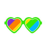 Love Is Love Hearts Sticker by GayStarNews