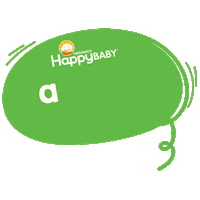 HappyBabyOrganics food baby green yummy Sticker