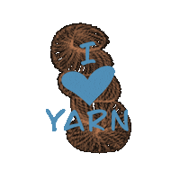 Crochet Yarn Sticker