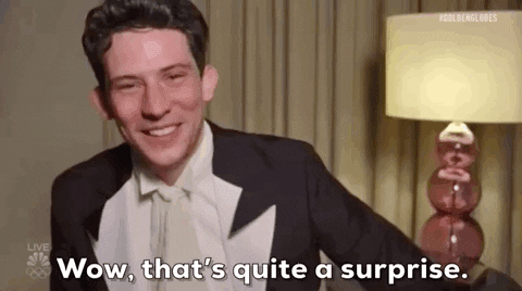 Surprise Omg GIF by Golden Globes