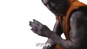 Hold Up Stop Sticker by Street Fighter Movie