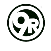 9Round_UK logo brand boxing london Sticker