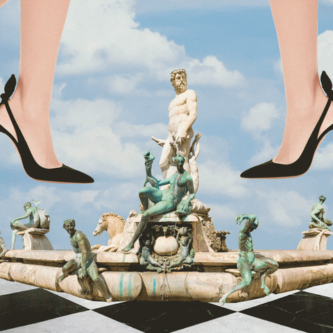 Fashion Shoes GIF by Luca Mainini