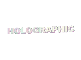 holographic Sticker by HOAKA SWIMWEAR