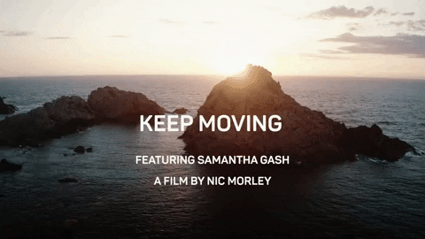 Beach Running GIF by nettwerkmusic