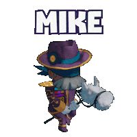 Mike Sticker by KONAMI
