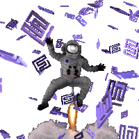 Crypto Sticker by FNDZ