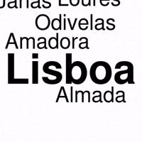 litaramaps travel typography europe spain GIF