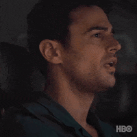 Theo James Reaction GIF by HBO