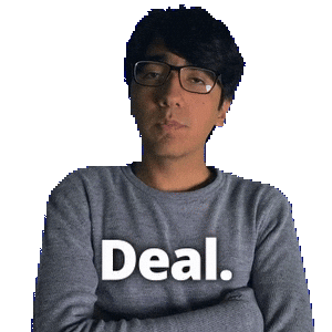 Deal Dealing Sticker