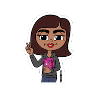 Cherrykins Sticker by T'Marie Art Company