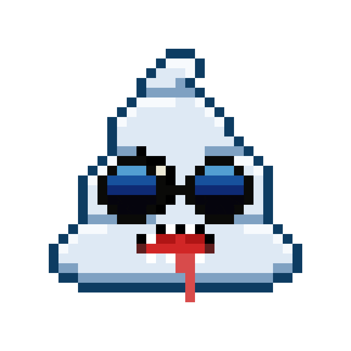 Art Shitting Sticker by Poopies.io