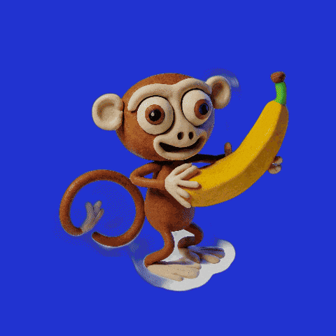 Hungry Monkey GIF