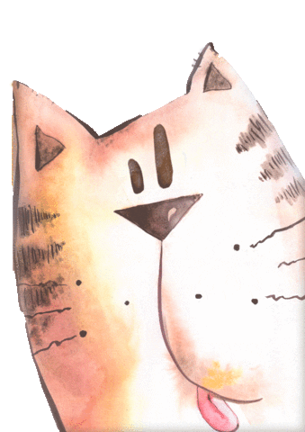 Кошка Sticker by Mir Snachala