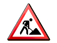 magyarkozut magyar roadworks közút magyarkozut Sticker