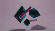 3d pink GIF by Leio