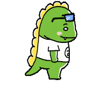 Cinema Dinosaur Sticker