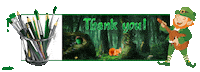 St Patricks Day Thank You Sticker