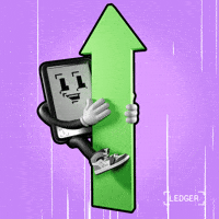 To The Moon Success GIF by Ledger