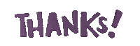 Animation_Wildcard animation thank you thanks purple Sticker
