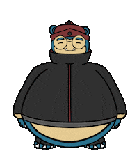 Pokemon Sleeping Sticker