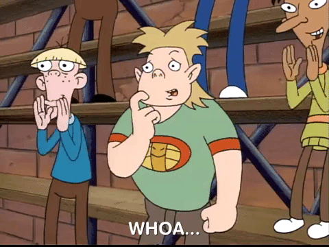 hey arnold nicksplat GIF