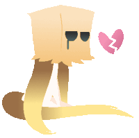 Lonely Broken Heart Sticker