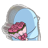 Crypto Flowers Sticker